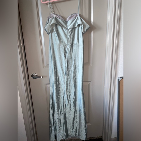 Formal Sage Dress - Picture 3 of 6